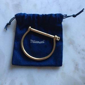 Miansai Brass Screw Cuff